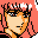 Haman face portrait — 2nd Super Robot Wars
