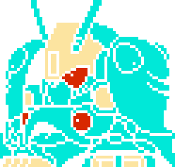 Queen Mansa full-body art — 2nd Super Robot Wars