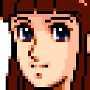 Sayaka face portrait — 3rd Super Robot Wars
