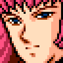 Haman face portrait — 3rd Super Robot Wars