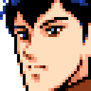 Gyunei face portrait — 3rd Super Robot Wars