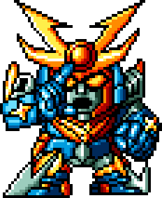 Daitarn 3 full-body art — 3rd Super Robot Wars
