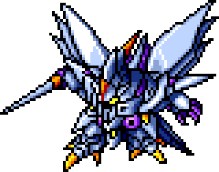 Cybaster full-body art — 3rd Super Robot Wars