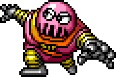 Boss Borot full-body art — 3rd Super Robot Wars