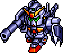 Gundam Mk-II full-body art — 3rd Super Robot Wars