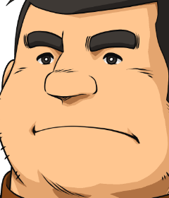 Daisaku face portrait — Super Robot Wars 30