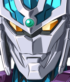 Gridman face portrait — Super Robot Wars 30