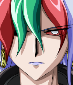 Lamia face portrait — Super Robot Wars 30