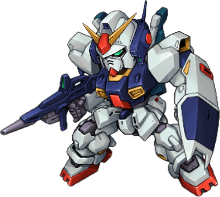 Gundam Mk-II full-body art — Super Robot Wars 30