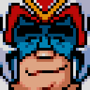 Daisaku face portrait — 4th Super Robot Wars