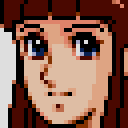 Sayaka face portrait — 4th Super Robot Wars