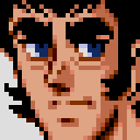 Tetsuya face portrait — 4th Super Robot Wars