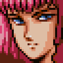 Haman face portrait — 4th Super Robot Wars