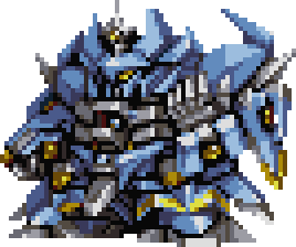 Granzon full-body art — 4th Super Robot Wars