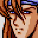 Ryo face portrait — 4th Super Robot Wars S (remake)