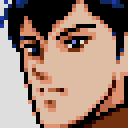Gyunei face portrait — 4th Super Robot Wars S (remake)