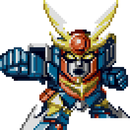 Daitarn 3 full-body art — 4th Super Robot Wars S (remake)