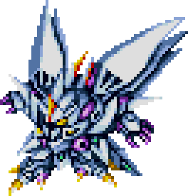 Cybaster full-body art — 4th Super Robot Wars S (remake)
