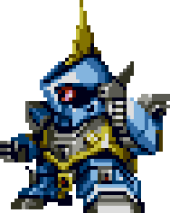 バーザム full-body art — 4th Super Robot Wars S (remake)