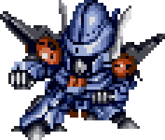 Bat-Shu full-body art — 4th Super Robot Wars S (remake)