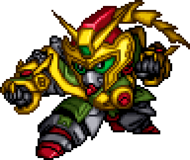 ドラゴンガンダムS 機體全身 — 超級機器人大戰64