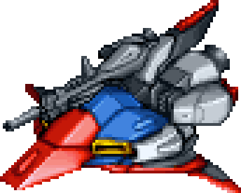 ウェイブ・ライダー 機体全身 — スーパーロボット大戦64