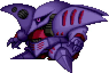 キュベレイMk-Ⅱ 機体全身 — スーパーロボット大戦64
