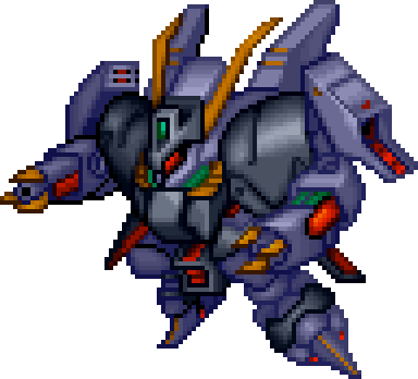 バイアラン 機体全身 — スーパーロボット大戦64