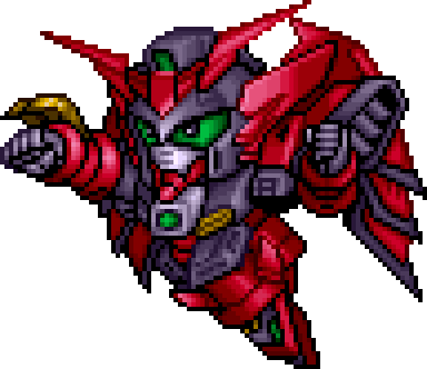 ガンダムエピオン 機体全身 — スーパーロボット大戦64