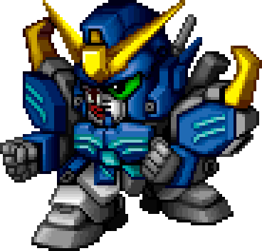ヘビーアームズカスタム 機体全身 — スーパーロボット大戦64