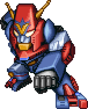 コン・バトラーV 機体全身 — スーパーロボット大戦64