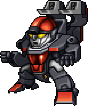 イーグルファイターH full-body art — Super Robot Wars 64