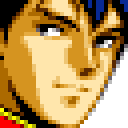 Gyunei face portrait — Super Robot Wars A