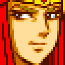 リヒテル face portrait — Super Robot Wars A