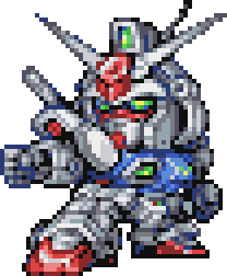 ガンダム試作1号機 full-body art — Super Robot Wars A