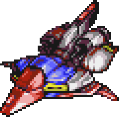 ウェイブ・ライダー 機体全身 — スーパーロボット大戦A