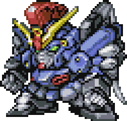サンドロックカスタム 機体全身 — スーパーロボット大戦A