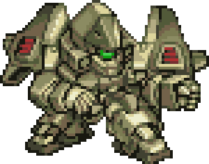 サーペント 機体全身 — スーパーロボット大戦A