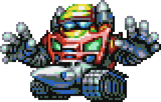 Getter 3 full-body art — Super Robot Wars A