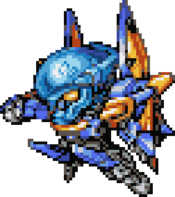 エステバリス空戦イズミ full-body art — Super Robot Wars A