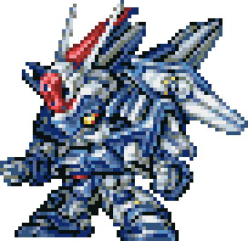 アシュセイヴァー 機体全身 — スーパーロボット大戦A