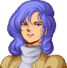 Rosamia Badam bust-up — Super Robot Wars Alpha