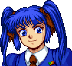 Mio Sasuga bust-up — Super Robot Wars Alpha