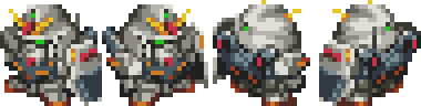 Gundam Mk-II map icon — Super Robot Wars Alpha