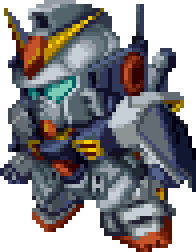 Gundam Mk-II full-body art — Super Robot Wars Alpha