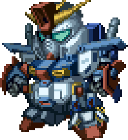 ZZガンダム 機体全身 — スーパーロボット大戦α