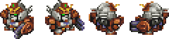 Gundam Heavyarms Custom map icon — Super Robot Wars Alpha