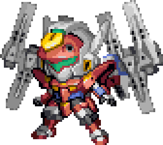 R-3 full-body art — Super Robot Wars Alpha