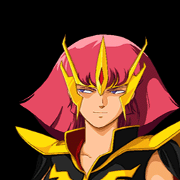 Haman bust-up — 2nd Super Robot Wars Alpha