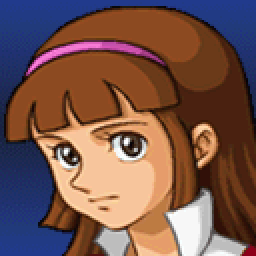 Sayaka face portrait — 2nd Super Robot Wars Alpha
